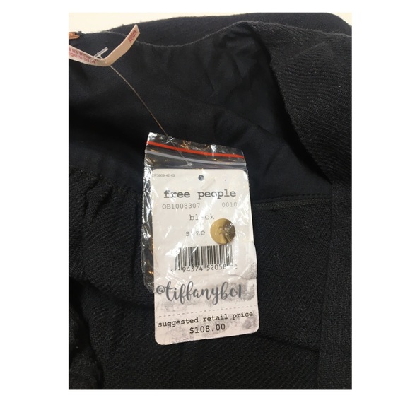 Free People Love Of My Life Midi Dress Black - Picture 14 of 16